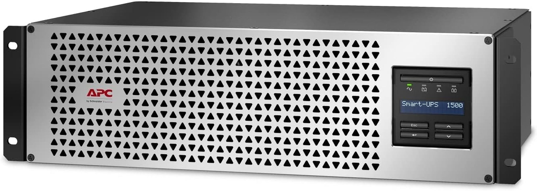 Smart-Ups 1500VA Lithium Ion UPS, SMTL1500RM3UCNC, Short Depth, Pure Sine Wave Rack Mount UPS with Network Card